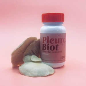 Hongo funcional Pleurobiot Biotecni en polvo natural a base de Pleurotus ostreatus