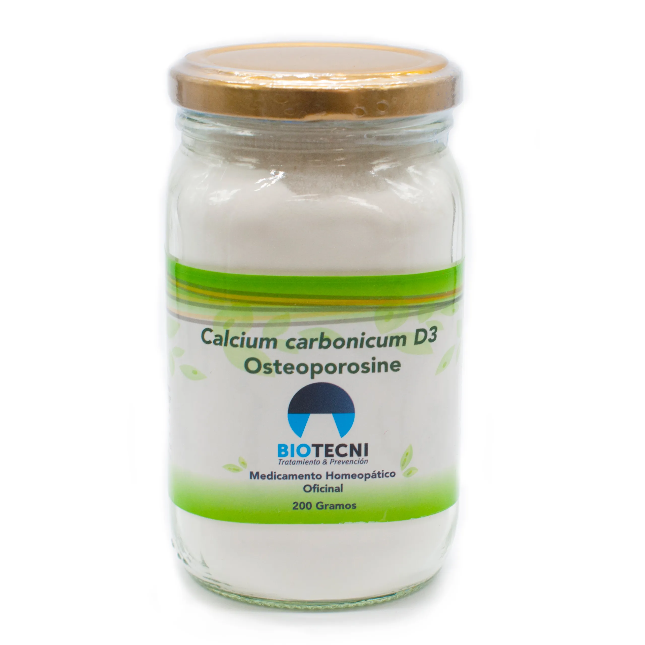 Calcium carbonicum D3 Biotecni – medicamento homeopático en frasco de 230 gramos