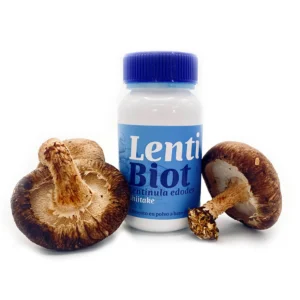Hongo funcional Lentinus edodes Biotecni en polvo natural para infusiones